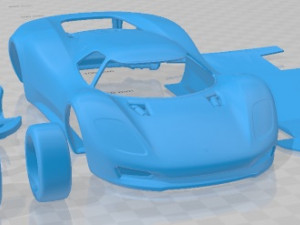 Porsche 917 Concept 2021 Printable Car 3D Druckmodell