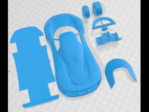 Porsche 917 Concept 2021 Printable Car 3D Druckmodell