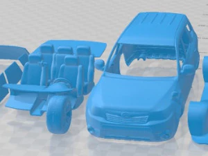 Subaru Forester 2009 Printable Car 3Dプリントモデル