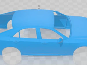 Toyota Crown Hybrid Athlete 2013 Printable Body Car 3D Print Model