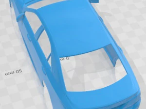 Toyota Crown Hybrid Athlete 2013 Printable Body Car 3D Print Model