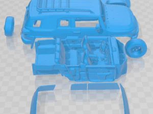 Toyota FJ Cruiser 2010 Printable Car 3D Print Model