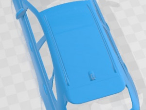 Lexus RX 2010 Printable Body Car Modèles 3D en vedette