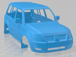 Mitsubishi Pajero TR4 2010 Printable Body Car 3D printmodel