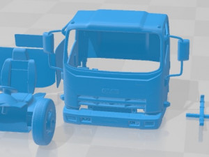 GMC W3500 2021 Printable Truck 3Dプリントモデル