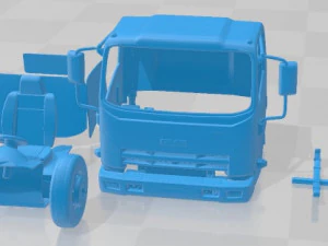 GMC W3500 2021 Printable Truck 3D Print Model