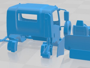 GMC W3500 2021 Printable Truck 3D Baskı Modeli