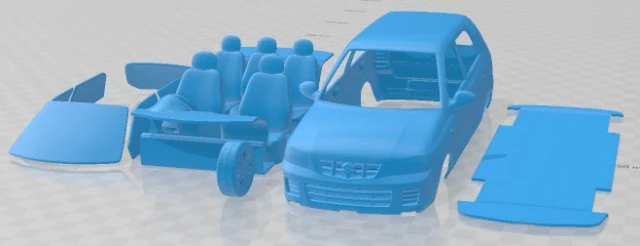 Suzuki Maruti Alto 2012 Printable Car 3D Print Model .c4d .max .obj .3ds .fbx .stl .blend 