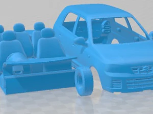 Suzuki Maruti Alto 2012 Printable Car 3D Print Model