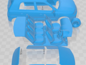 Suzuki Maruti Alto 2012 Printable Car 3D Принт Модель