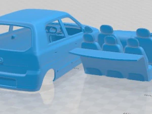 Suzuki Maruti Alto 2012 Printable Car 3D Print Model