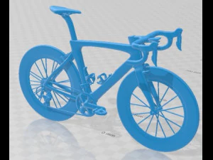 Pinarello Dogma F12 Printable Bicycle 3D Print Model