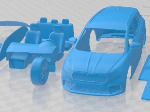 Skoda Enyaq Founders Edition 2021 Printable Car 3D Print Model