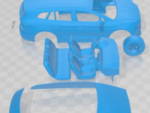 Skoda Enyaq Founders Edition 2021 Printable Car 3D प्रिंट मॉडल