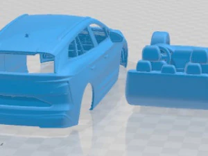 Skoda Enyaq Founders Edition 2021 Printable Car 3D Print Model