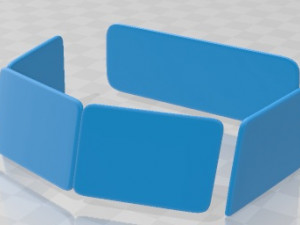 Peterbilt 357 2006 Printable Cabin Truck V20 3D प्रिंट मॉडल