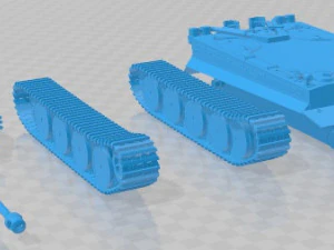 Tiger Tank Printable 3D Print Model