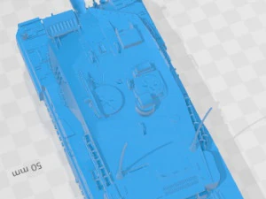 Leopard 2A7 German Tank Printable 3D Print Model