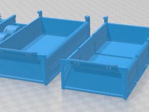Dumper Model 1 Printable Modèles 3D en vedette