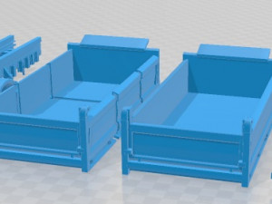 Dumper Model 1 Printable 3D 프린트 모델