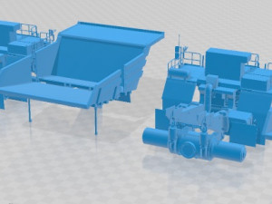 BelAZ 75310 Dump Truck 2016 Printable 3D Baskı Modeli