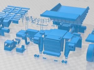BelAZ 75310 Dump Truck 2016 Printable 3D Print Model