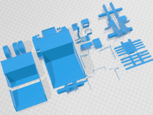 BelAZ 75310 Dump Truck 2016 Printable 3D Принт Модель