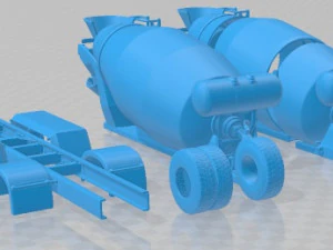 Mixer 1 Printable 3D Print Model