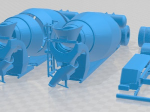 Mixer 1 Printable Modelo de Impressão 3D