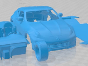 Nissan 370z Nismo 2015 Printable Car Modèles 3D en vedette