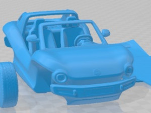 Volkswagen ID Buggy 2020 Printable Car 3D 프린트 모델