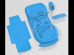 Volkswagen ID Buggy 2020 Printable Car 3D 프린트 모델