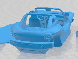 Volkswagen ID Buggy 2020 Printable Car 3D 프린트 모델