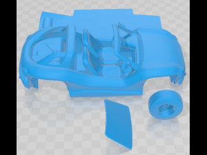 Volkswagen ID Buggy 2020 Printable Car 3D 프린트 모델