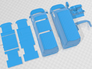 Iveco Daily Van 2022 l3 H3 Printable 3D Print Model