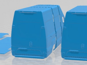 Iveco Daily Van 2022 l3 H3 Printable 3D Print Model