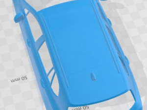 Buick Envision 2019 Printable Body Car 3D-printmodel