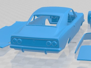 Chevrolet Opala 1978 Printable Car Modello di stampa 3D