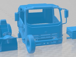 Nissan Atlas H43 Printable Cabin Truck 3D Baskı Modeli