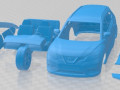 Nissan Rogue 2014 Printable Car 3D Baskı Modeli
