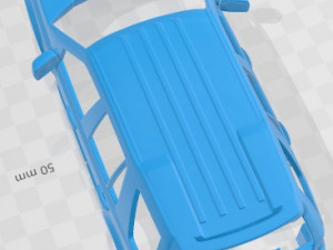 Land Rover Freelander 2011 Printable Body Car Modelo de Impressão 3D
