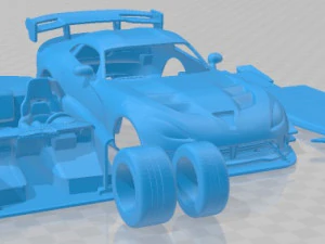 Dodge Viper ACR 2016 Printable Car 3D Print Model
