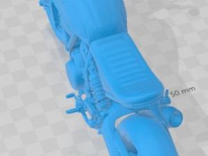 Ducati Scrambler Printable Modelo de Impressão 3D