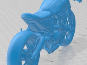 Ducati Scrambler Printable Modelo de Impressão 3D