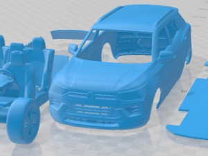 Ssangyong Korando 2020 Printable Car 3D Print Model
