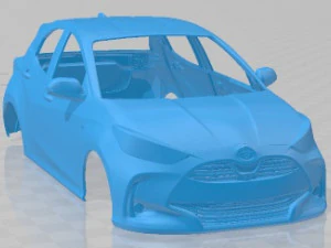 Toyota Yaris 2020 Printable Body Car 3D Print Model
