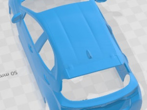 Toyota Yaris 2020 Printable Body Car Modello di stampa 3D
