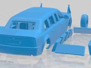 Cadillac US Presidential State Car 2009 Printable Car 3D 프린트 모델