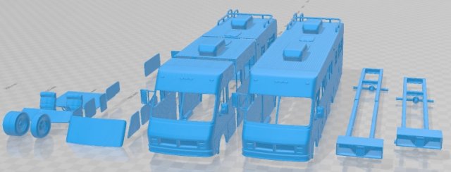 Fleetwood Bounder 1986 Braking Bad Printable Model do druku 3D .c4d .max .obj .3ds .fbx .stl .blend 