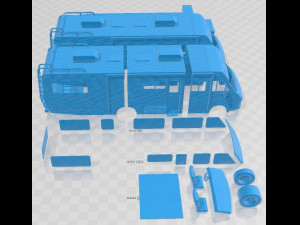 Fleetwood Bounder 1986 Braking Bad Printable Model do druku 3D